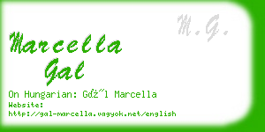 marcella gal business card